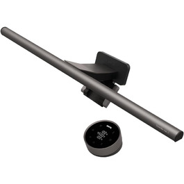 BenQ ScreenBar Halo 2 – LED-лампа для монітора з бездротовим контролером, без відблиску, регульованою яскравістю та колірною температурою, для захисту очей, USB-живлення