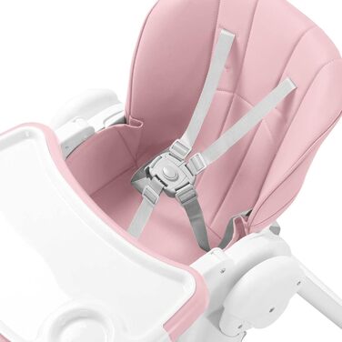Дитячий стільчик для годування Baby Vivo Kinder Hochstuhl з регулюванням висоти та функцією гойдання, колір Cool Mint (Bubblegum)