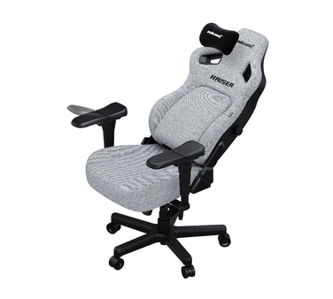 Крісло ігрове Anda Seat Kaiser 4 Grey Fabric Size XL