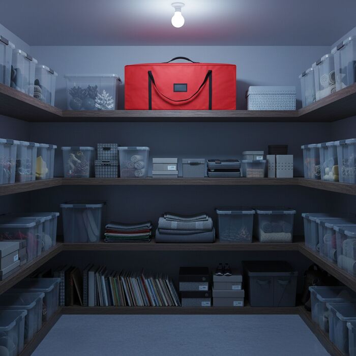 Організатор для зберігання подарункового паперу