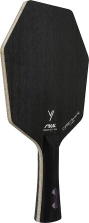 Професійна деревина для настільного тенісу Stiga Cybershape Carbon-нова революційна професійна ракетка для настільного тенісу, унікальна шестикутна форма, Велика площа удару (увігнута)