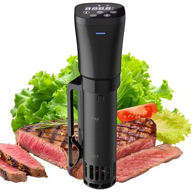 Су-від кухонний прилад Sous Vide Garer Stick 1000W з резервуванням, прецизійний посуд для приготування їжі, іммерсійний циркулятор