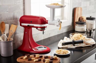 Насадка для KitchenAid Fleischwolf - подрібнювач м'яса та овочів з формочками для печива (5KSMFGCA)