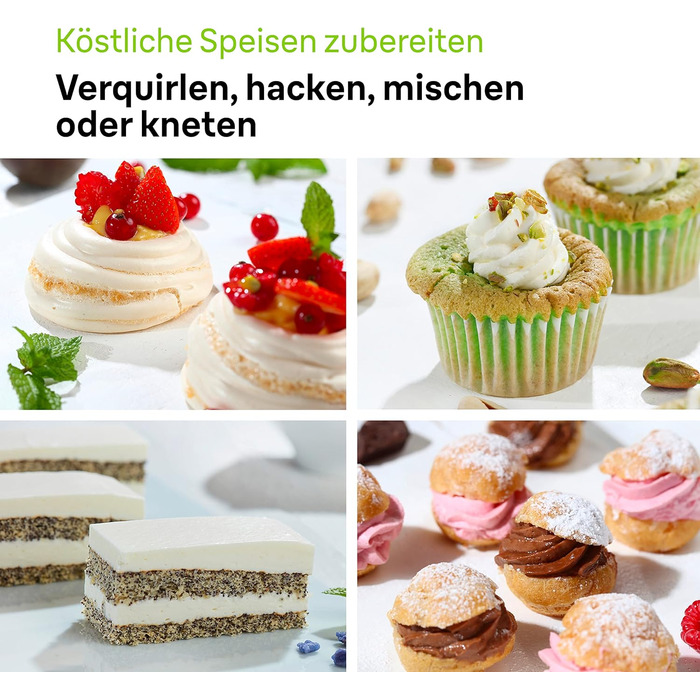 Блендер ручний Braun MultiMix 5 HM 5137 білий 750 Вт з насадками