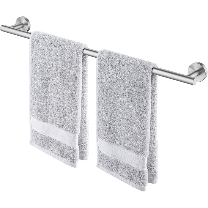 Тримач для рушників KES, стійка для рушників, нержавіюча сталь SUS304, настінний, 70 см, щітка, A2000S70B-2