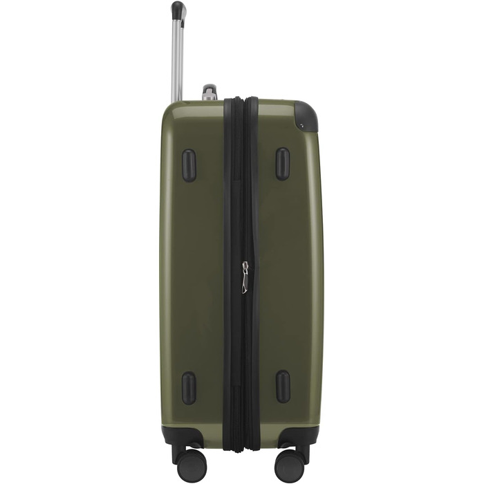 Набір валіз Hauptstadtkoffer Alex (S+M+L) - 3 валізи, 55/65/75 см, ABS+PC, TSA, колір авокадо