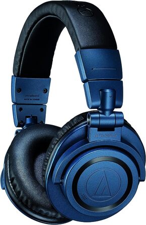 Бездротові навушники Audio-Technica M50xBT2DS темно-сині Bluetooth