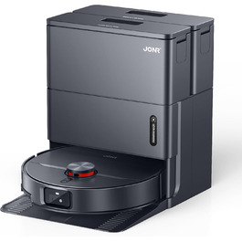 Робот-пилосос JONR X1 Max з функцією миття, 20000 Па, перешкоди 30 мм, миття гарячою водою 75°C, швидке сушіння гарячим повітрям 45°C, уникнення перешкод за допомогою ШІ та 360° навігація