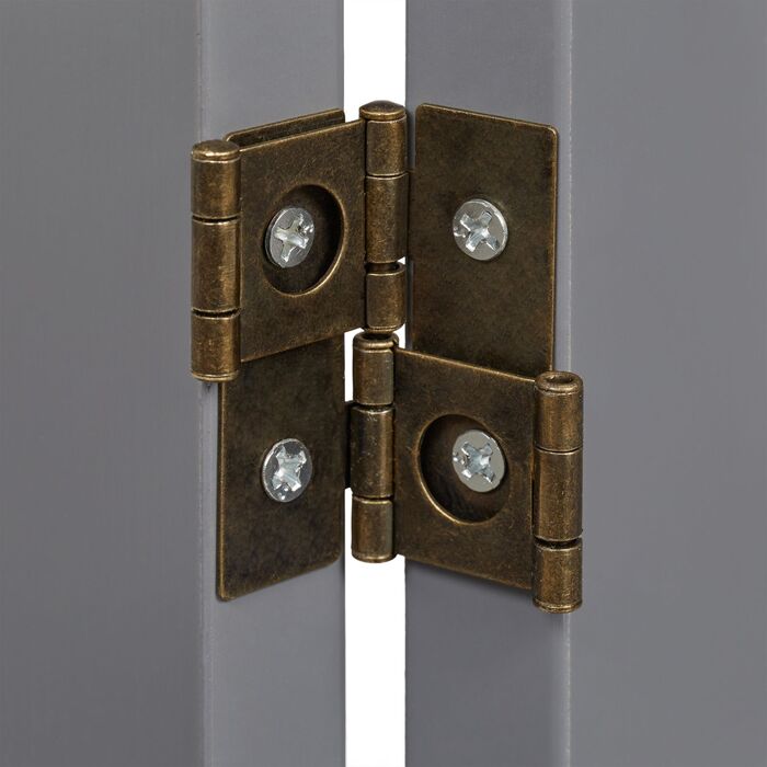 Захисний бар'єр Relaxdays сірого кольору, 70 см