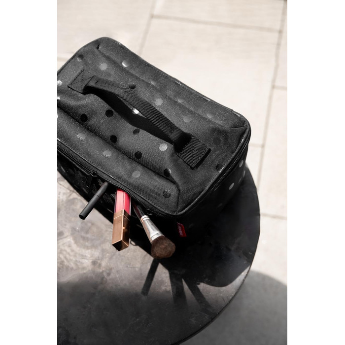 Косметичка Reisenthel Beautycase Glossy Dots Black – органайзер для подорожей