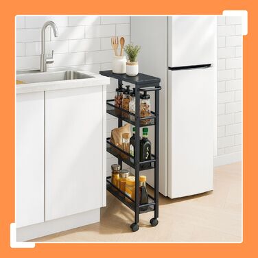 Органайзер Relaxdays для ванної кімнати з 4 ярусами