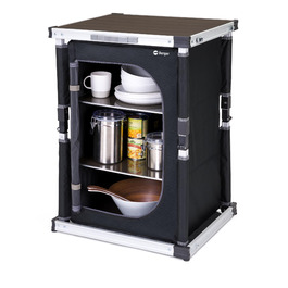 Кухонний шафчик для кемпінгу BERGER Tampere S: складаний шафчик для кухні з алюмінієвим каркасом та сумкою для транспортування