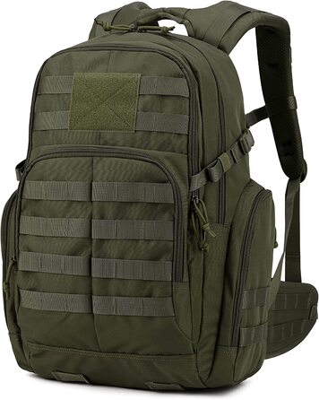 Чоловічий військовий рюкзак Mardingtop 25L / 28L / 40L для тактичного штурмового походу, подорожей на відкритому повітрі (40, 40L-військовий зелений)