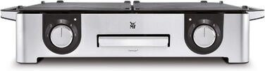 Електрогриль WMF Lono Master Grill 50x28 см з двома зонами нагріву, нержавіюча сталь, для барбекю