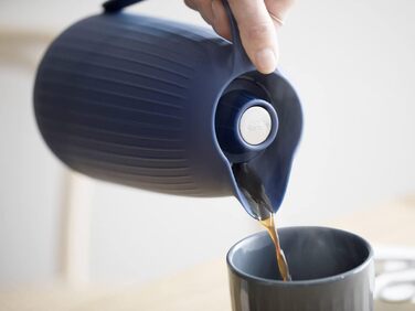 Термос Kähler Isolierkanne 1,0 л Hammershøi для чаю та кави, білий (1000 мл)