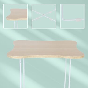 Relaxdays Додатковий столик у скандинавському стилі