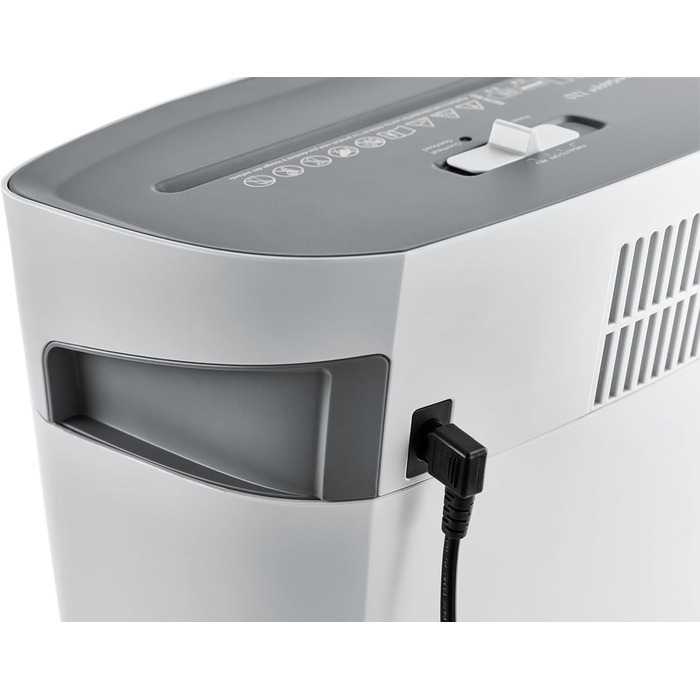 Шредер Dahle PaperSAFE PS 140 для документів, сірий, P4, 8 листів, 12 л, без масла, без обслуговування