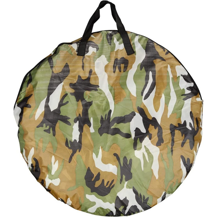 Намет для душу Costway, шатрів для передягання, туалетів, кемпінгу, відпочинку на природі, 120x120x190 см, зелений (Flecktarn)