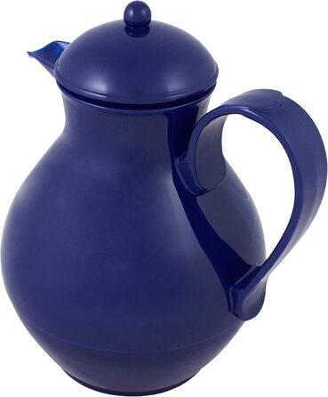 Термос Helios Nostalgie 1л, білий - підтримує температуру 6 годин - для напоїв (чай, кава)