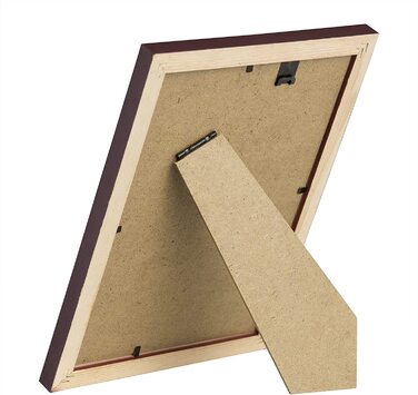 Набір рамок для фотографій WOLTU 10, скляна панель в дерев'яній рамці в стилі cm Artos, (срібло, 18x24)