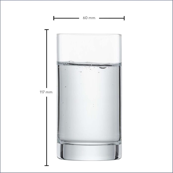 Склянки для віскі Zwiesel Glas Tavoro, 0.4 л, набір 4 шт., сумісні з посудомийною машиною, Tritan-кришталь, Made in Germany