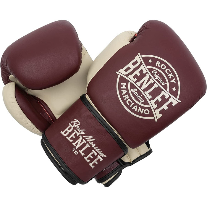 Боксерські рукавички Benlee зі шкіри Вейкфілд (вино, 14 унцій)