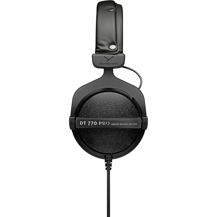 Накладні навушники beyerdynamic DT 770 PRO, закриті, дротові, 250 Ом, чорні