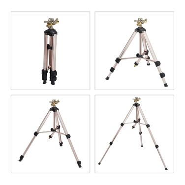 Розпилювач для поливу з металевим триногим стійкою