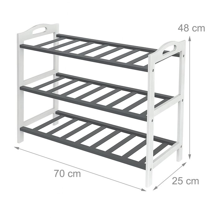 Стелаж для взуття Relaxdays з бамбука