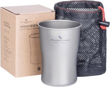 Металевий термопоїльник iBasingo 600 мл – 3233D: для кемпінгу, відпочинку та подорожей