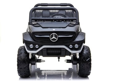 Дитяче електромобіле Mercedes Unimog, чорний, LEAN CARS