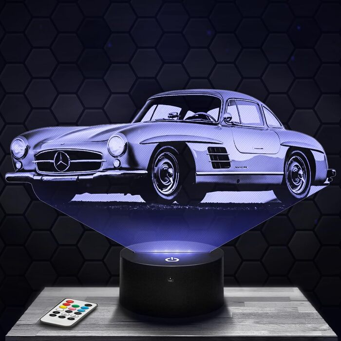 Нічник, сенсорна 3D світлодіодна лампа Gullwing, ідея подарунка на Різдво, день народження, для дітей та дорослих