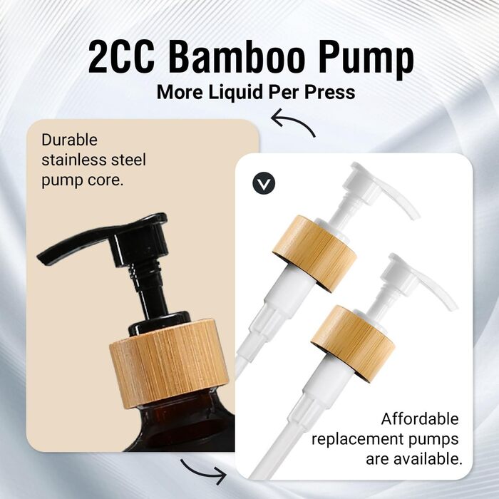 Набір для ванної кімнати MOMEEMO: мильниця, дозатор мила, бамбукова помпа, піднос (чорний)