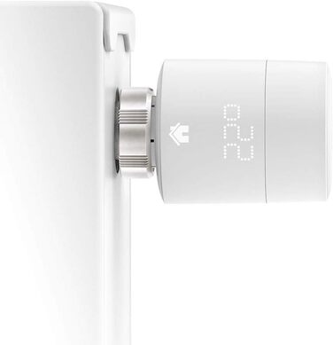 Термостат на радіатор Tado° Smart - додатковий, для індивідуального керування опаленням, білий, простий монтаж