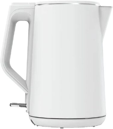 Чайник AENO EK2 1,5 л, білий з можливістю обертання на 360