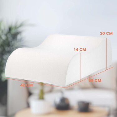 Подушка для ніг з ортопедичним ефектом для дорослих, для полегшення навантаження на ноги, з підтримкою, сертифікат Oeko-Tex