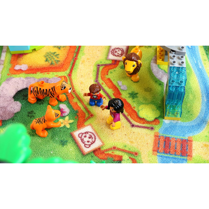 Дитячий килимок HuggyPlay Rug Zoo 90 х 150 см