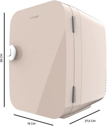 Холодильник Cecotec Bolero MiniCooling 25L Bahamas: 20L, 12-220V, для авто та кемпінгу, охолодження та нагрівання, регулювання температури 7-65°C