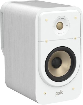 Поличкова акустика Polk Audio Signature Elite ES20, сумісна з Hi-Res, Dolby Atmos і DTSX, біла (пара)