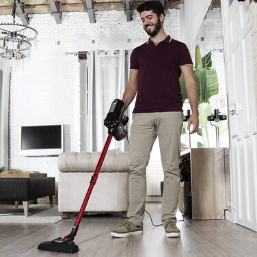 Пылесос Cecotec Conga 560: циклонтехнология, фильтр високої продуктивності, радіус дії 6 м, 600 Вт (гранатовий, ThunderBrush)