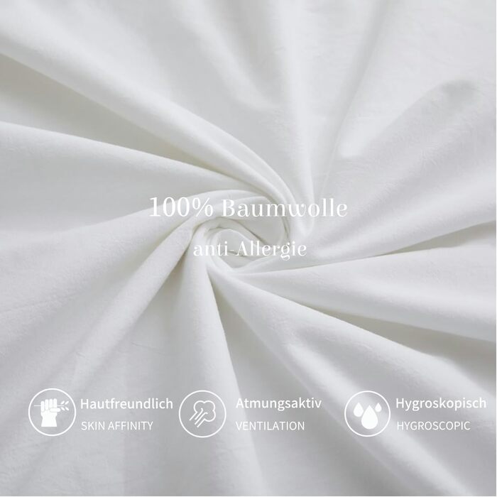 Бетліна з бавовни 200x220 см бежевого, кремового та таупового кольорів. Комплект для двоспального ліжка: простирадло 200x220 см та 2 наволочки 80x80 см з блискавкою. Матеріал: бавовна ренфорс, преміум-якість.