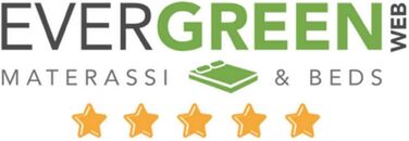 Ортопедичні подушки EVERGREENWEB 2 шт. з віскоеластичної піни 40x70x12 см (2 шт.) - Made in Italy