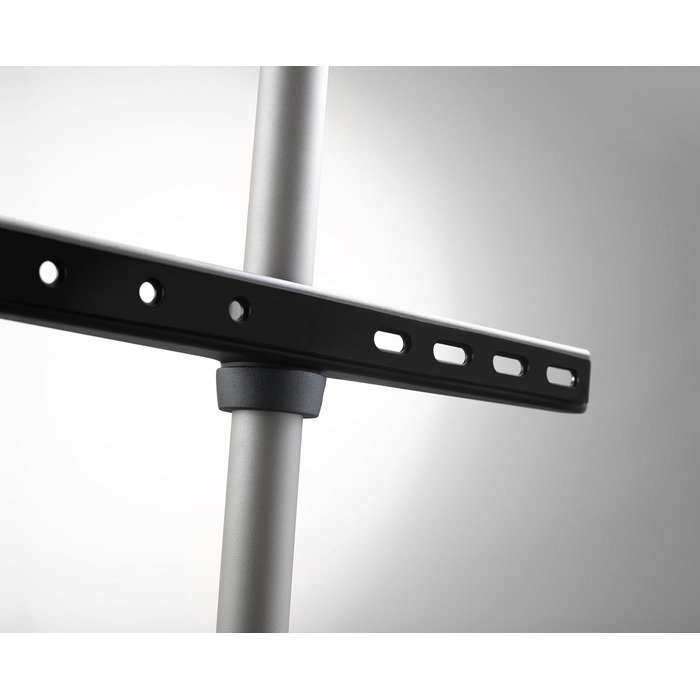 Універсальний штатив для телевізора One For All - 32-65'' LCD/LED/Plasma/OLED/QLED - поворотний 360°, регулювання висоти, VESA 400x400, стильний дизайн WM7472 Oak & Silber-Grau