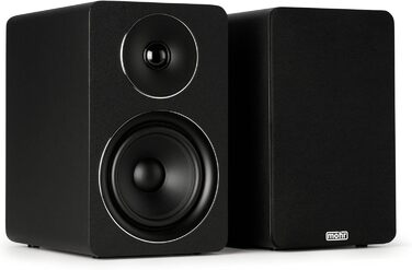 Компактна акустика Mohr Bonito K3 HiFi стерео полична акустика (чорний)