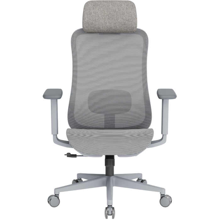 Крісло офісне OfficePro Wave OC670-G-G-G