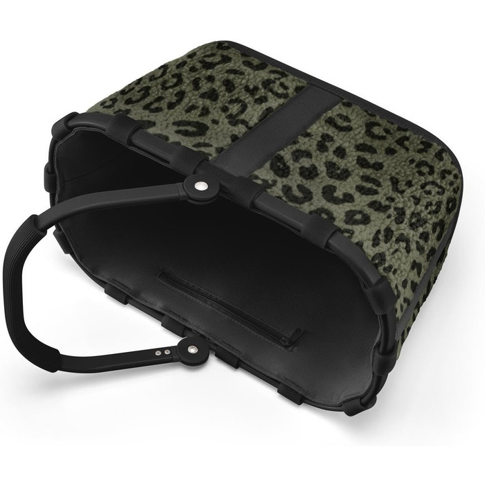 Сумка-шопер Reisenthel CarryBag XS Teddy Leo Olive – Стабільний кошик XS з практичною внутрішньою кишенею, водонепроникний дизайн