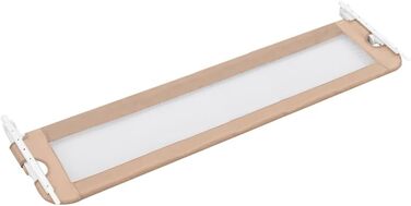Бортик для ліжка VidaXL 150x42 см, бежевий (Taupe) - захист для дитячого ліжечка та ліжка для малюків з поліестеру