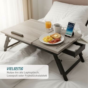 Підставка для ноутбука Relaxdays з бамбука, 15,6 дюймів