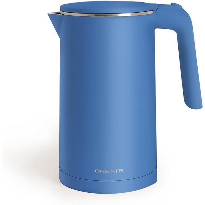 Електричний чайник Kettle Studio Pro 1 л, кобальтово-синій, з регулюванням температури, функцією підтримання тепла, збірно-розбірним шнуром, автоматичним відключенням, 1000 Вт