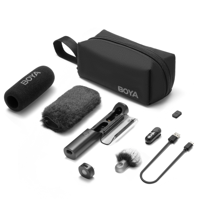Бездротовий мікрофон BOYA Magic-07 Type-C Black
